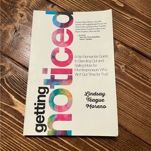 Getting noticed book